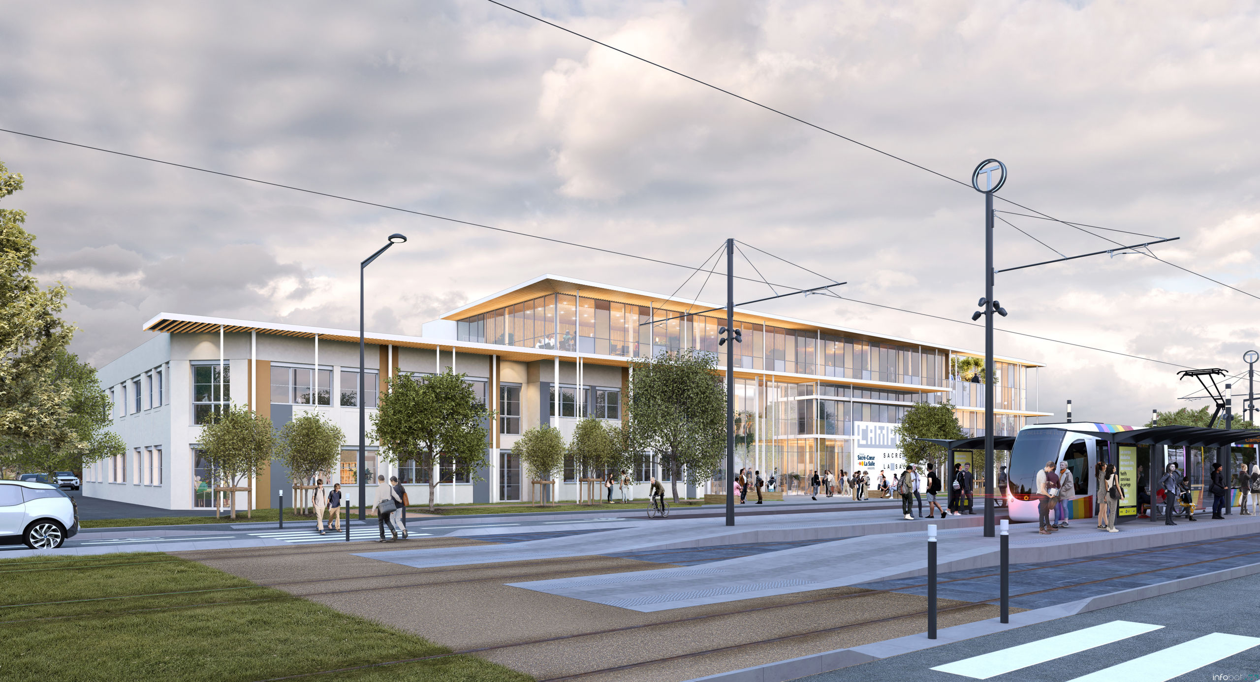 campus-sacre-coeur-la-salle-2026 Visuel du projet de rénovation du Campus Sacré-Cœur La Salle Angers — rentrée 2026